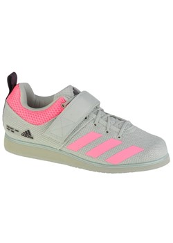 Buty adidas Powerlift 5 Weightlifting GY8920 Linen Green zielone ze sklepu ButyModne.pl w kategorii Buty sportowe męskie - zdjęcie 177968071