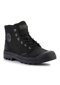 Buty Palladium Pampa Hi Supply Lth U 77963-001-M czarne ze sklepu ButyModne.pl w kategorii Trampki damskie - zdjęcie 177968504