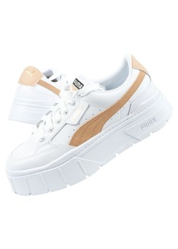 Buty sportowe Puma Mayze Stack W 384363 03 białe ze sklepu ButyModne.pl w kategorii Trampki damskie - zdjęcie 177968721