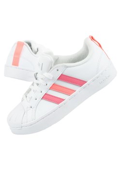 Buty sportowe adidas Streetcheck Jr GZ3620 białe ze sklepu ButyModne.pl w kategorii Trampki dziecięce - zdjęcie 177968722