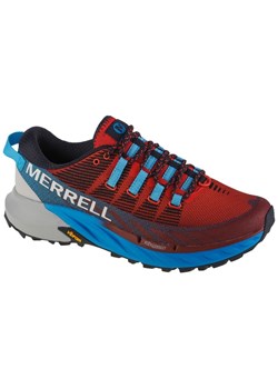 Buty do biegania Merrell Agility Peak 4 M J067463 czerwone ze sklepu ButyModne.pl w kategorii Buty sportowe męskie - zdjęcie 177968792