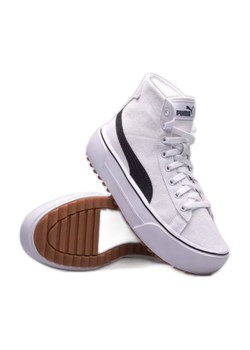 Buty Puma Kaia Mid Cv W 384409-01 białe ze sklepu ButyModne.pl w kategorii Trampki damskie - zdjęcie 177969061