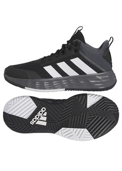 Buty do koszykówki adidas OwnTheGame 2.0 M IF2683 czarne czarne ze sklepu ButyModne.pl w kategorii Buty sportowe męskie - zdjęcie 177969192