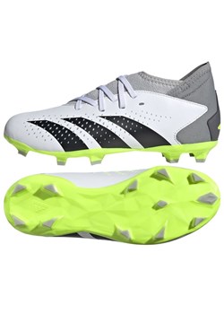 Buty adidas Predator Accuracy.3 Fg Jr IE9504 białe białe ze sklepu ButyModne.pl w kategorii Buty sportowe dziecięce - zdjęcie 177969254