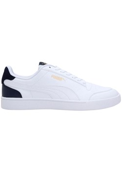 Buty męskie Puma Shuffle M 309668 05 białe ze sklepu ButyModne.pl w kategorii Trampki męskie - zdjęcie 177969352