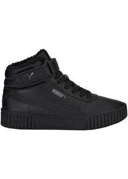 Buty Puma Carina 2.0 Mid Wtr 387380 01 czarne ze sklepu ButyModne.pl w kategorii Buty sportowe dziecięce - zdjęcie 177969744