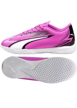 Buty Puma Ultra Play It Jr 107780 01 różowe ze sklepu ButyModne.pl w kategorii Buty sportowe dziecięce - zdjęcie 177970411