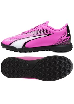 Buty Puma Ultra Play Tt Jr 107779 01 różowe ze sklepu ButyModne.pl w kategorii Buty sportowe dziecięce - zdjęcie 177970412