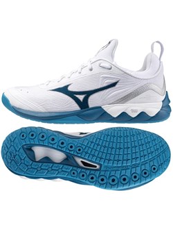 Buty do siatkówki Mizuno Wave Luminous 2 M V1GA212086 białe ze sklepu ButyModne.pl w kategorii Buty sportowe męskie - zdjęcie 177970504