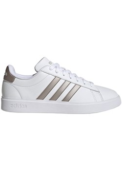 Buty adidas Grand Court Cloudfoam Lifestyle Court Comfort W GW9215 białe ze sklepu ButyModne.pl w kategorii Buty sportowe damskie - zdjęcie 177970612