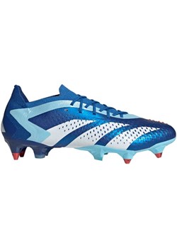 Buty piłkarskie adidas Predator Accuracy.1 Low Sg M IF2291 niebieskie ze sklepu ButyModne.pl w kategorii Buty sportowe męskie - zdjęcie 177970701