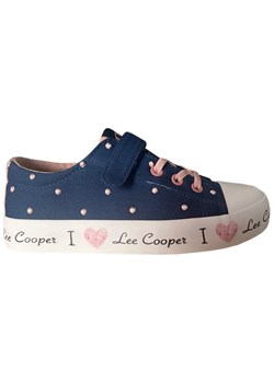 Buty Lee Cooper LCW-24-02-2161K niebieskie ze sklepu ButyModne.pl w kategorii Trampki dziecięce - zdjęcie 177970733