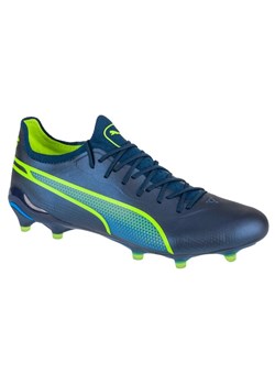 Buty piłkarskie Puma King Ultimate FG/AG 107563-04 niebieskie ze sklepu ButyModne.pl w kategorii Buty sportowe męskie - zdjęcie 177970990