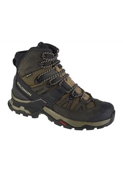 Buty Salomon Quest 4 Gtx 412925 zielone ze sklepu ButyModne.pl w kategorii Buty trekkingowe męskie - zdjęcie 177971073