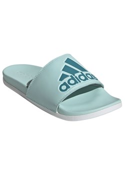 Klapki adidas Adilette Comfort ID0392 zielone ze sklepu ButyModne.pl w kategorii Klapki damskie - zdjęcie 177971254