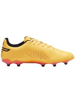 Buty piłkarskie Puma King Match FG/AG M 107570 05 pomarańczowe ze sklepu ButyModne.pl w kategorii Buty sportowe męskie - zdjęcie 177971502