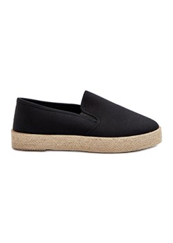 News Espadryle Damskie Na Platformie Czarne Naloenma ze sklepu ButyModne.pl w kategorii Espadryle damskie - zdjęcie 177972992