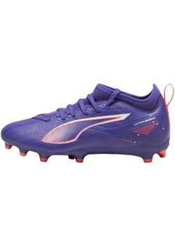 Buty Puma Ultra 5 Match FG/AG 108096 01 fioletowe ze sklepu ButyModne.pl w kategorii Buty sportowe dziecięce - zdjęcie 177973610