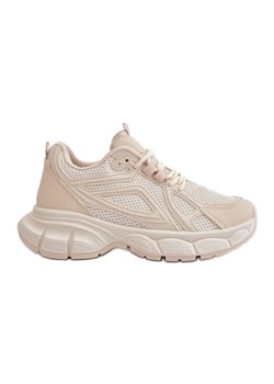 Buty Sportowe Sneakersy Damskie Beżowe Timoci beżowy - id: 202800 - marki ButyModne.pl - 177973911 Buty Sportowe Sneakersy Damskie Beżowe Timoci beżowy ze sklepu ButyModne.pl w kategorii Buty sportowe damskie - zdjęcie 177973911