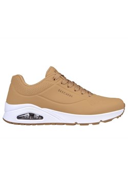 Buty sportowe Skechers Uno Stand On Air 52458-TAN beżowy ze sklepu ButyModne.pl w kategorii Buty sportowe męskie - zdjęcie 177975382