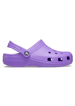 Klapki Crocs Classic Clog 10001-5AJ fioletowe ze sklepu ButyModne.pl w kategorii Klapki damskie - zdjęcie 177975402