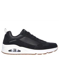 Buty Skechers Uno Stacre 52468-BKW czarne ze sklepu ButyModne.pl w kategorii Buty sportowe męskie - zdjęcie 177975651