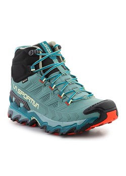 Buty Trekkingowe La Sportiva Ultra Raptor Ii Mid Leather Ws Gtx 34L734900 zielone ze sklepu ButyModne.pl w kategorii Buty trekkingowe dziecięce - zdjęcie 177976400