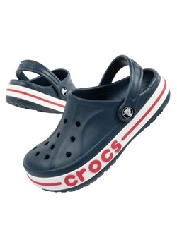 Klapki chodaki Crocs Bayaband Clog 207019-410 niebieskie ze sklepu ButyModne.pl w kategorii Klapki dziecięce - zdjęcie 177976620