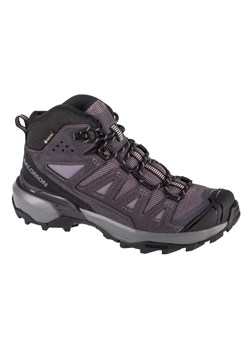 Buty Salomon X Ultra 360 Ltr Mid Gtx 475711 szare ze sklepu ButyModne.pl w kategorii Buty trekkingowe dziecięce - zdjęcie 177976923