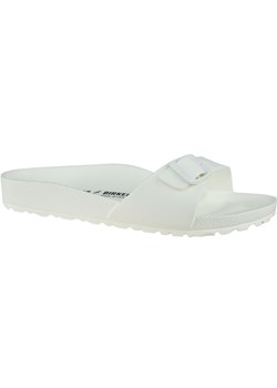 Brinkenstock Klapki Birkenstock Madrid Essentials Eva W 128183 białe ze sklepu ButyModne.pl w kategorii Klapki damskie - zdjęcie 177977291