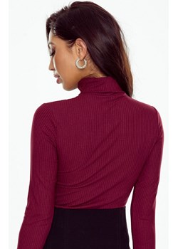 Bluzka damska z golfem bordowa Matylda, Kolor bordowy, Rozmiar XL, Eldar ze sklepu Primodo w kategorii Bluzki damskie - zdjęcie 178011120