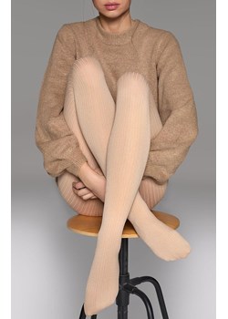 Marilyn rajstopy z wiskozy i kaszmiru beżowe 80 DEN Cashmere D09, Kolor beżowy, Rozmiar 1/2, Marilyn ze sklepu Primodo w kategorii Rajstopy - zdjęcie 178011660
