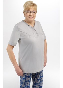 Bawełniana piżama damska Waleria I 215 02, Kolor szaro-granatowy, Rozmiar 2XL, MARTEL ze sklepu Primodo w kategorii Piżamy damskie - zdjęcie 178011834