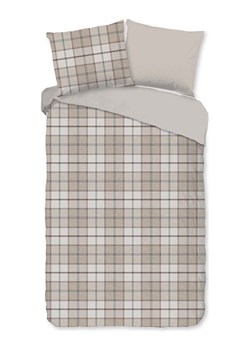 Good Morning Komplet pościeli flanelowej &quot;Bernardus&quot; w kolorze beżowym ze sklepu Limango Polska w kategorii Pościele - zdjęcie 178012481