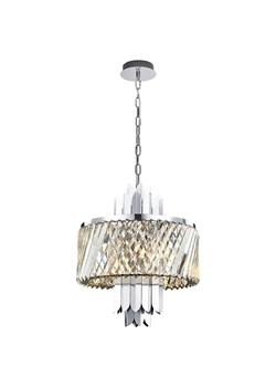 Lampa wisząca glamour chrom - K572-Queny ze sklepu Edinos.pl w kategorii Lampy wiszące - zdjęcie 178013120