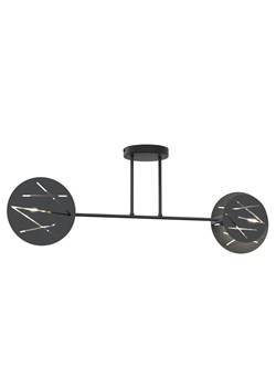 Czarna industrialna lampa sufitowa - D153 P9-P77 ze sklepu Edinos.pl w kategorii Lampy sufitowe - zdjęcie 178013121