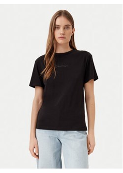 Calvin Klein T-Shirt K20K208294 Czarny Regular Fit ze sklepu MODIVO w kategorii Bluzki damskie - zdjęcie 178014880