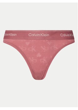 Calvin Klein Underwear Stringi 000QF7878E Różowy ze sklepu MODIVO w kategorii Majtki damskie - zdjęcie 178015200