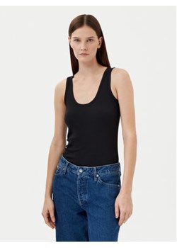 Calvin Klein Top K20K208246 Czarny Slim Fit ze sklepu MODIVO w kategorii Bluzki damskie - zdjęcie 178015222