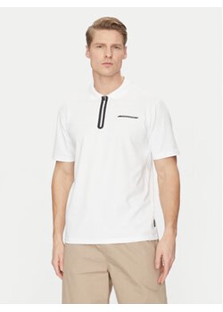 Jack&Jones Polo Fusion 12273127 Biały Regular Fit ze sklepu MODIVO w kategorii T-shirty męskie - zdjęcie 178015972