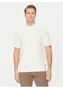 Jack&Jones Polo William 12257315 Biały Regular Fit ze sklepu MODIVO w kategorii T-shirty męskie - zdjęcie 178016393