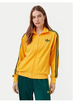 adidas Bluza adicolor Classic Firebird JP2300 Żółty Loose Fit ze sklepu MODIVO w kategorii Bluzy damskie - zdjęcie 178019913