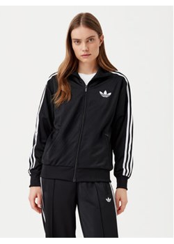 adidas Bluza adicolor Classic Firebird JC8251 Czarny Loose Fit ze sklepu MODIVO w kategorii Bluzy damskie - zdjęcie 178024843