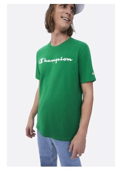 Champion T-Shirt 217146 Zielony Comfort Fit ze sklepu MODIVO w kategorii T-shirty męskie - zdjęcie 178026101