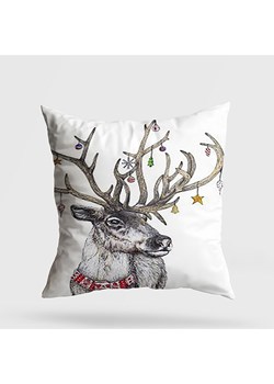 ABERTO DESIGN Poduszka w kolorze białym ze wzorem ze sklepu Limango Polska w kategorii Poduszki dekoracyjne - zdjęcie 178029880