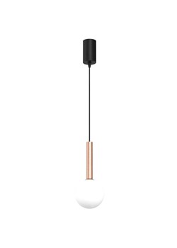 Loftowa lampa wisząca z różowym złotem - K567- A9-R86 ze sklepu Edinos.pl w kategorii Lampy wiszące - zdjęcie 178031172