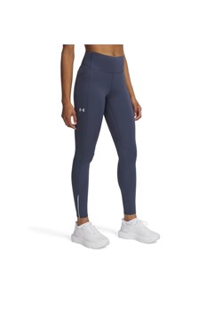 Damskie legginsy do biegania Under Armour UA Fly Fast Tights - szare ze sklepu Sportstylestory.com w kategorii Spodnie damskie - zdjęcie 178032772