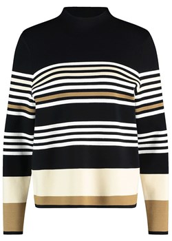 Gerry Weber Sweter w kolorze czarno-biało-karmelowym ze sklepu Limango Polska w kategorii Swetry damskie - zdjęcie 178035194