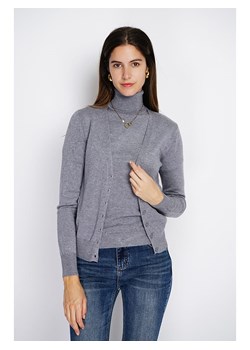ASSUILI 2-częściowy zestaw w kolorze szarym ze sklepu Limango Polska w kategorii Swetry damskie - zdjęcie 178035361