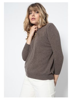 Perfect Cashmere Kaszmirowy sweter &quot;Vanessa&quot; w kolorze brązowym ze sklepu Limango Polska w kategorii Swetry damskie - zdjęcie 178035773